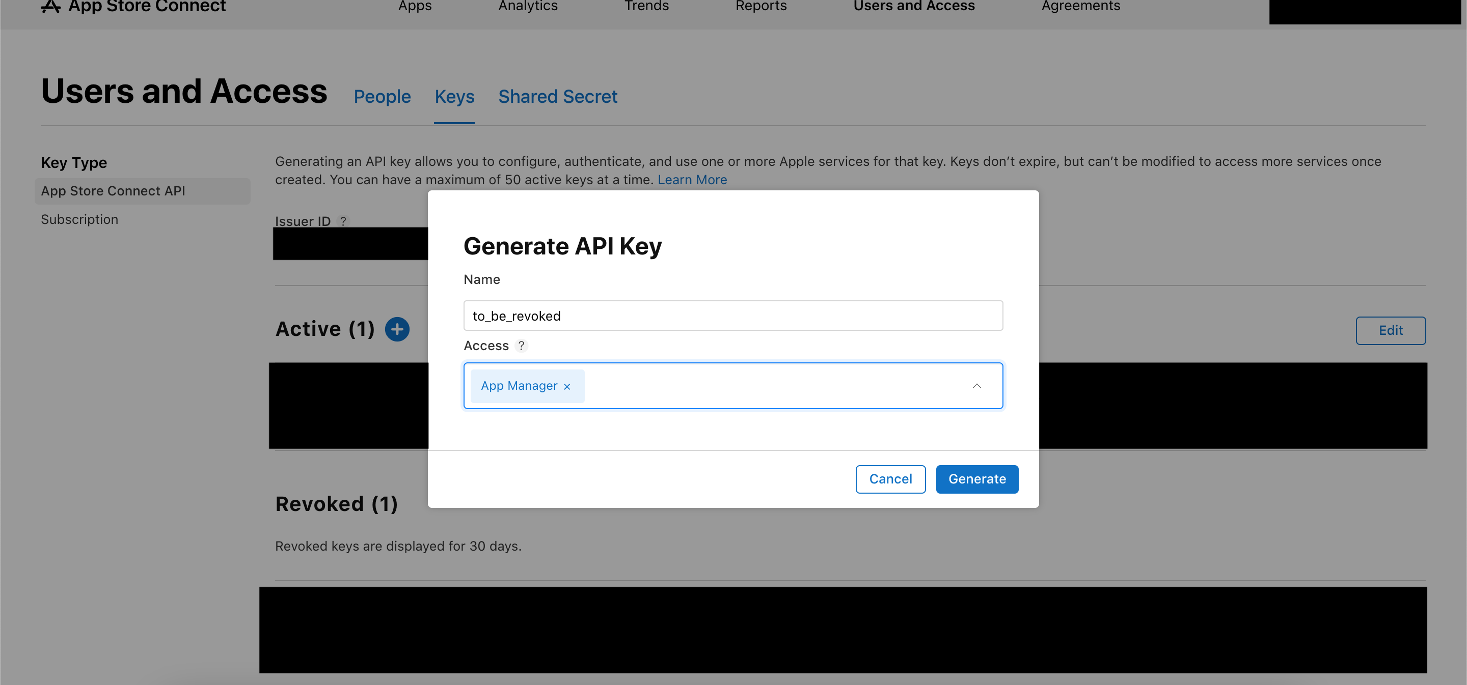 Image 4 - Access key form